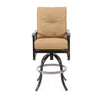 Albany Swivel Bar Stool Spectrum Caribou Cushions Front