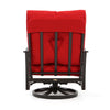 Albany Swivel Rocker Club Chair Flagship Ruby Cushions Back