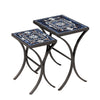 Amalfi Nesting Table Set Espresso Frame