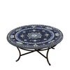 Amalfi Round Coffee Table Espresso Frame