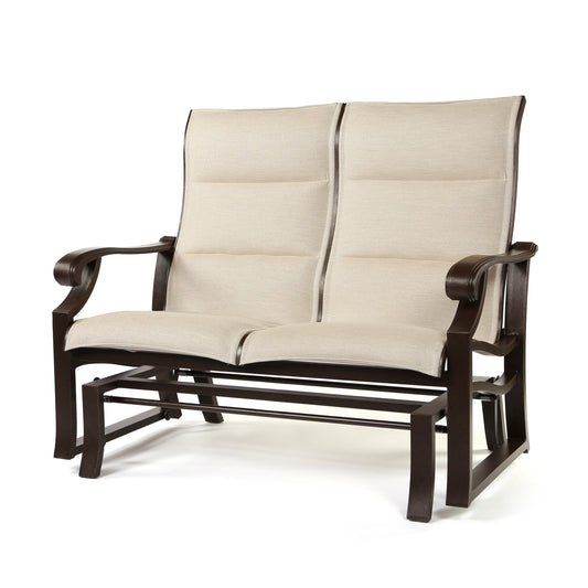 Anthem Padded Sling Love Seat Glider