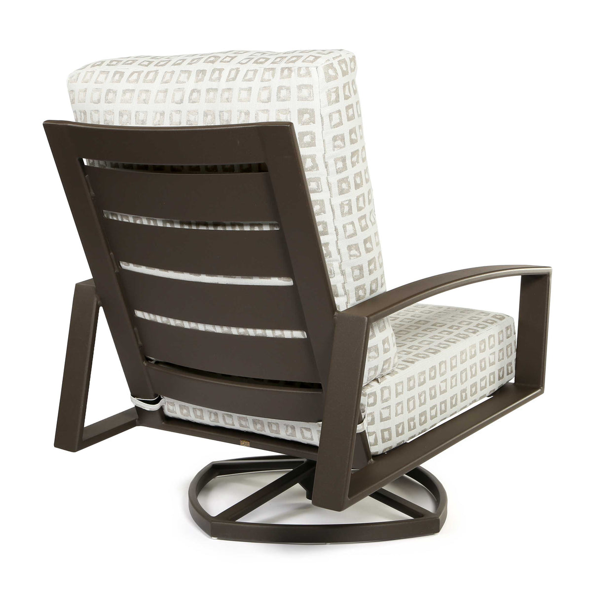 Arc Rocking Chair Arc Swivel Rocker Lounge Chair by O.W. Lee | Aluminum Club Chairs ...