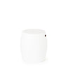 Asian Ceramics Round Garden Stool Matte White