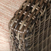 Avallon Club Chair Brushed Clay Cushions Hickory Weave Detail