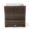 Avallon Club Chair Crosshatch Vapor Cushions Back