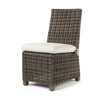 Avallon Dining Side Chair Crosshatch Vapor Cushions