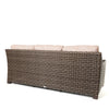 Avallon Sofa Brushed Clay Cushions Back
