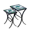 Azula Nesting Table Set Black Frame