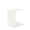 Bari C Table White Finish