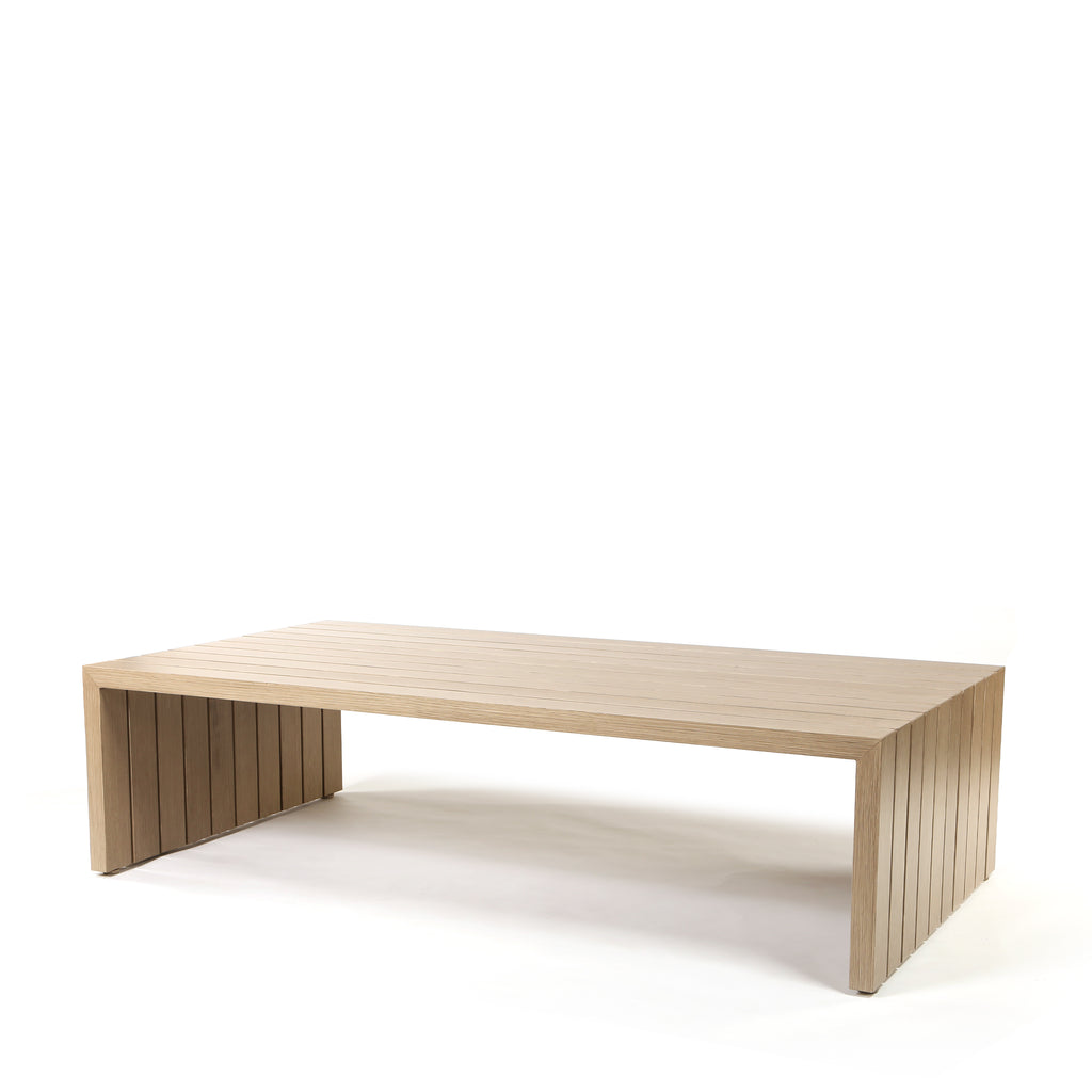 Bari Coffee Table Flax Finish