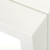 Bari Coffee Table White Finish Detail