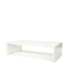 Bari Coffee Table White Finish