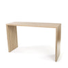 Bari Console Table Flax Finish