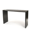 Bari Console Table Graphite Finish