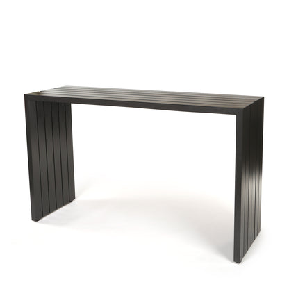 
                  Bari Console Table Graphite Finish - Image 3
                