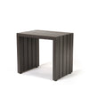 Bari End Table Smoke Finish