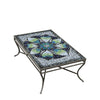Belcarra Rec Coffee Table Pewter Frame