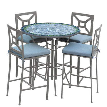 
                  Belize 42d Hight Dining w Milano Bar Chairs PEW SPA - Image 19
                