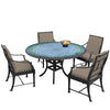 Belize 60d Bistro Olympia Chairs BK COCOA