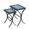 Belize Nesting Table Set Espresso Frame