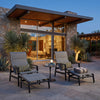 Berkeley Padded Sling Lounge Chair