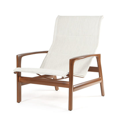 
                  Berkeley Padded Sling Lounge Chair wiith Brushed Pecan finish - Image 3
                