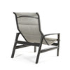 Berkeley Padded Sling Lounge Chair wiith Cast Iron finish Back