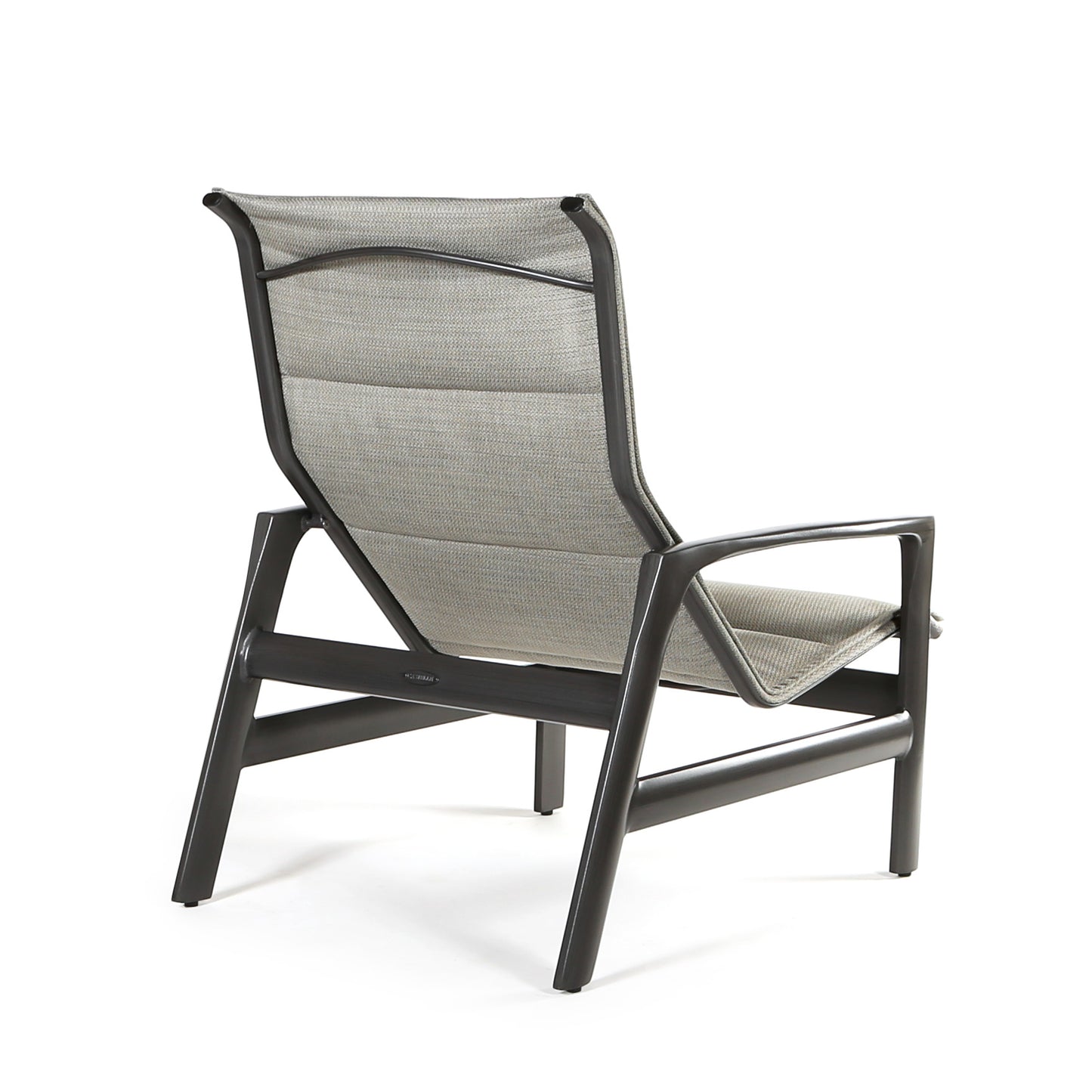 Berkeley Padded Sling Lounge Chair wiith Cast Iron finish Back, image 9