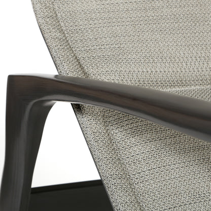 
                  Berkeley Padded Sling Lounge Chair wiith Cast Iron finish and Ventura Alloy fabric - Image 10
                