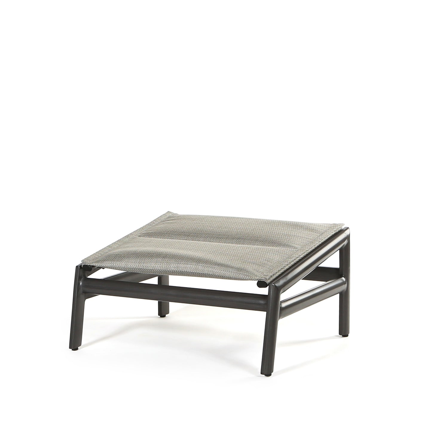 Berkeley Padded Sling Ottoman wiith Cast Iron finish, image 3