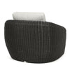 Boulevard Club Chair Coal Weave Crosshatch Vapor Cushions Back