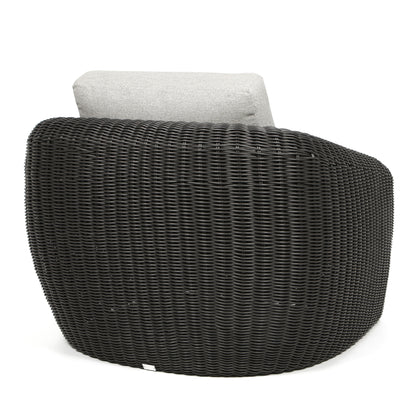 
                  Boulevard Club Chair Coal Weave Crosshatch Vapor Cushions Back - Image 6
                