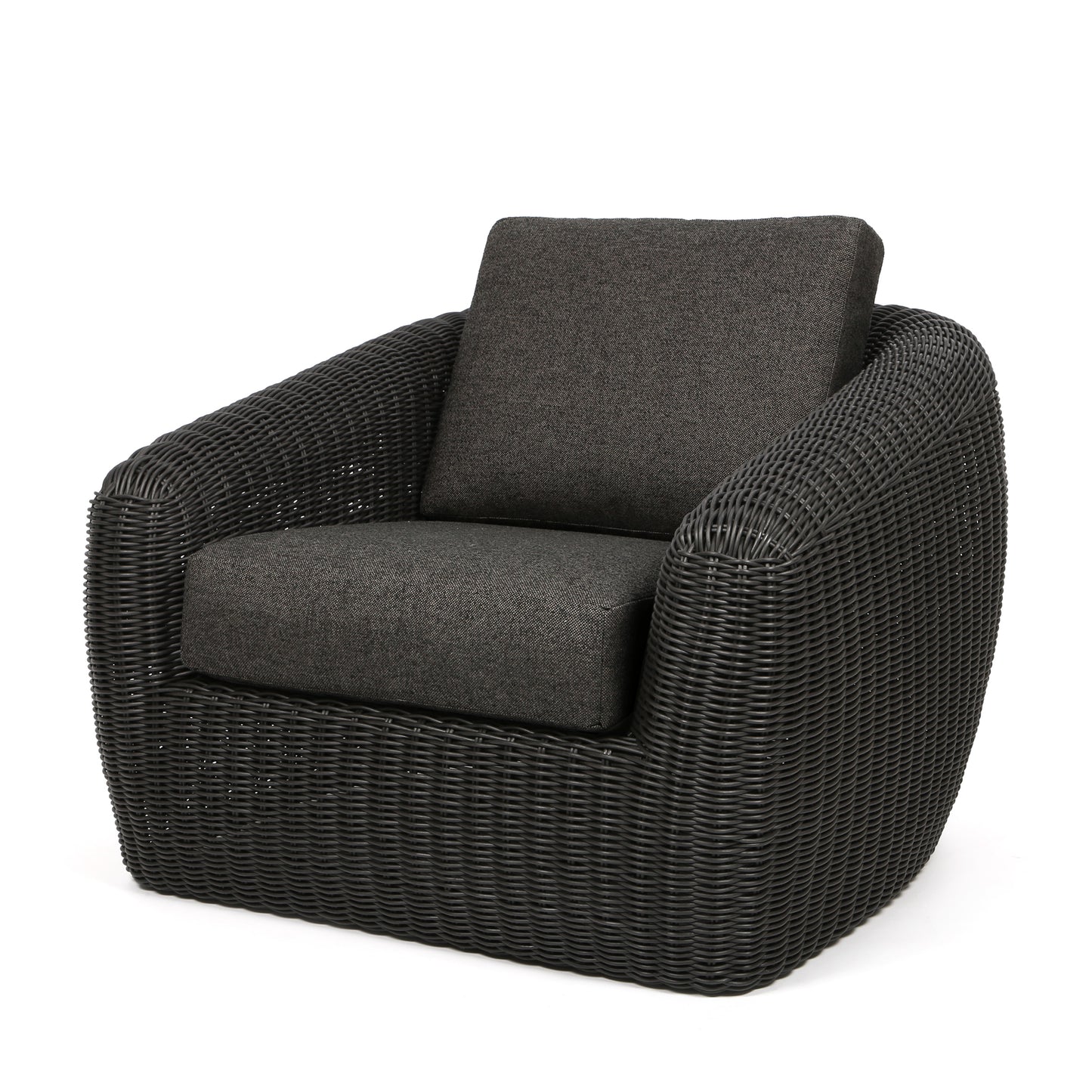 Boulevard Club Chair Coal Weave Nurture Charcoal Cushions, image 7