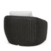Boulevard Club Chair Coal Weave Nurture Pebble Cushions Back
