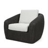 Boulevard Club Chair Coal Weave Nurture Pebble Cushions