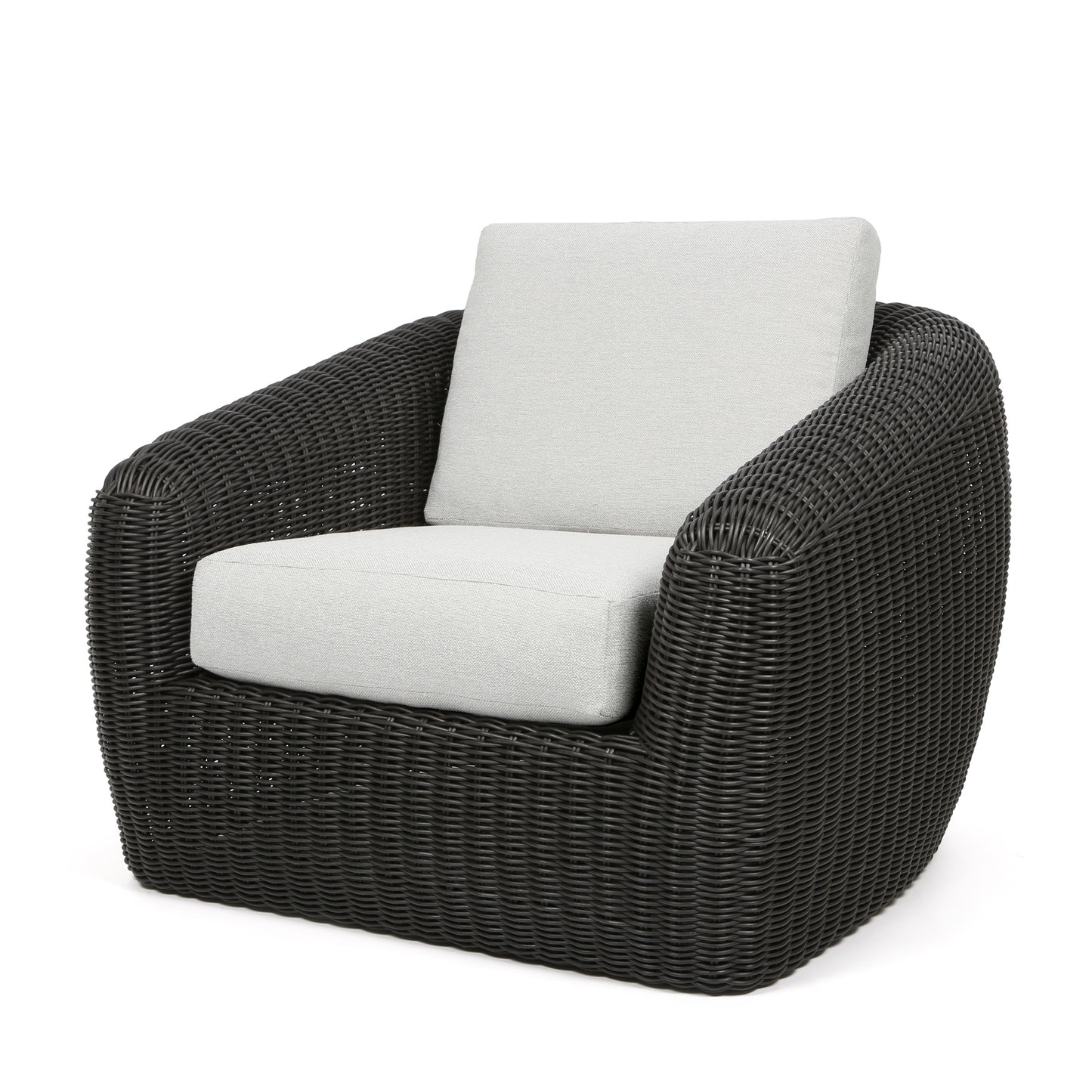 Boulevard Club Chair Coal Weave Nurture Pebble Cushions, image 8