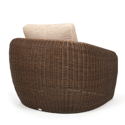 
                  Boulevard Club Chair Hazel Weave Brushed Clay Cushions Back - Image 16
                