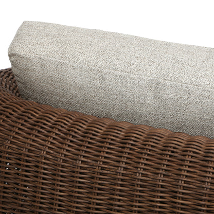 
                  Boulevard Club Chair Hazel Weave Crosshatch Vapor Cushions Detail - Image 6
                