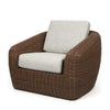Boulevard Club Chair Hazel Weave Crosshatch Vapor Cushions