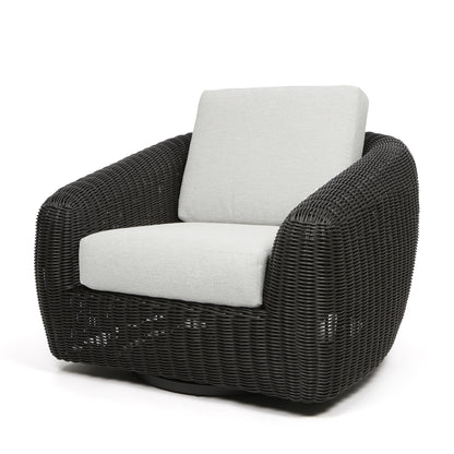 
                  Boulevard Club Swivel Glider Coal Weave Nurture Pebble Cushions - Image 5
                