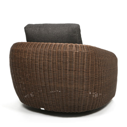 
                  Boulevard Club Swivel Glider Hazel Weave Nurture Charcoal Cushions Back - Image 21
                