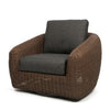 Boulevard Club Swivel Glider Hazel Weave Nurture Charcoal Cushions