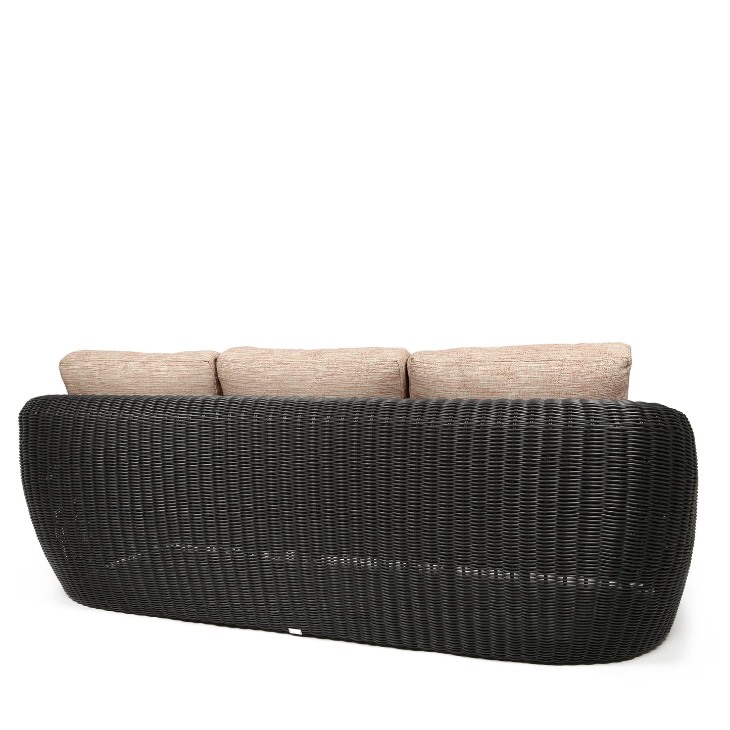 Boulevard Sofa Coal Weave Brushed Clay Cushions Back, image 10