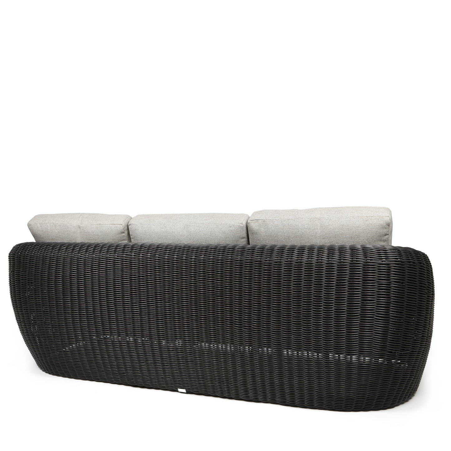 Boulevard Sofa Coal Weave Crosshatch Vapor Cushions Back, image 8