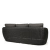 Boulevard Sofa Coal Weave Nurture Charcoal Cushions Back