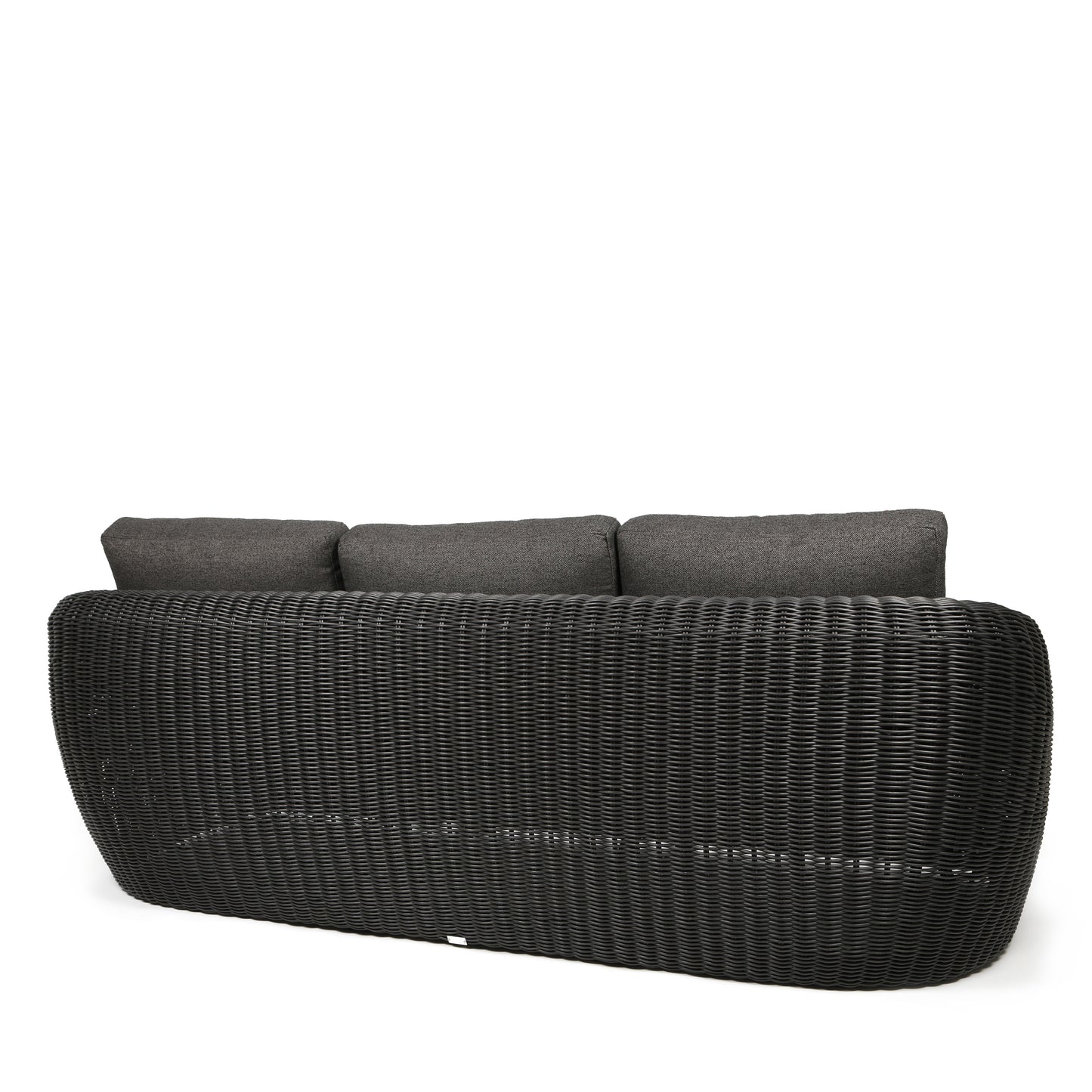 Boulevard Sofa Coal Weave Nurture Charcoal Cushions Back, image 14