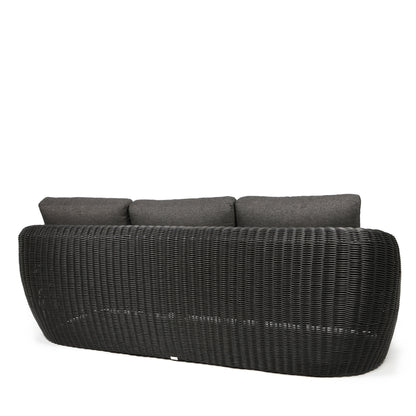 
                  Boulevard Sofa Coal Weave Nurture Charcoal Cushions Back - Image 13
                