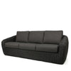 Boulevard Sofa Coal Weave Nurture Charcoal Cushions