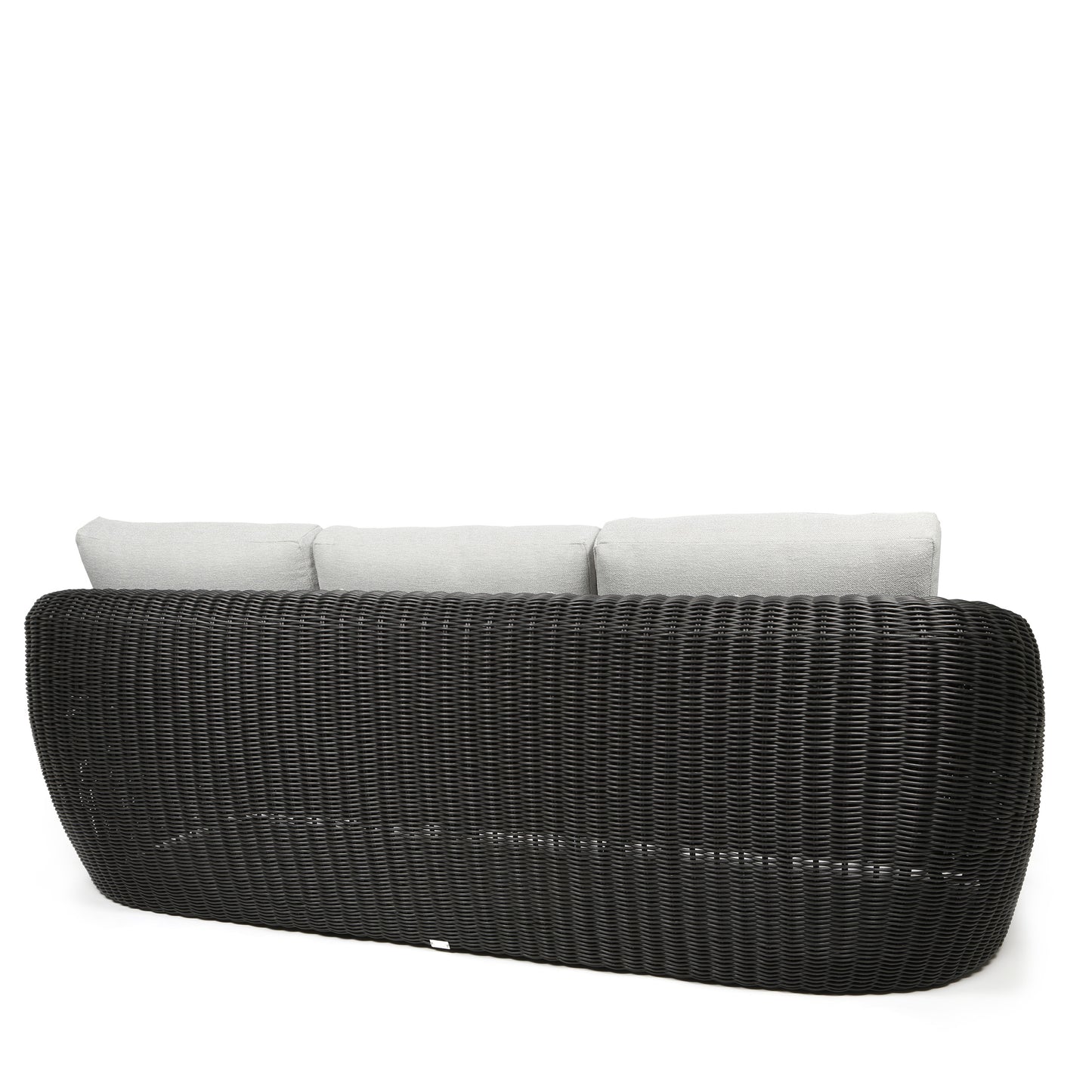 Boulevard Sofa Coal Weave Nurture Pebble Cushions Back, image 12