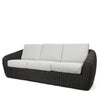 Boulevard Sofa Coal Weave Nurture Pebble Cushions